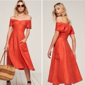Reformation Mariposa dress